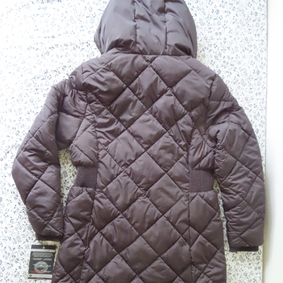 womens rainforest quilted puffer jacket coat L NWT - Picture 3 of 8